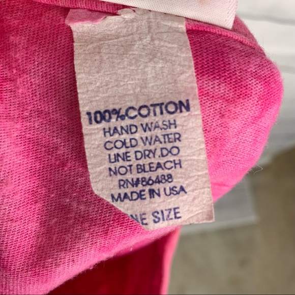 [Sweet Blondie] Pink Fringe Short Sleeve Shirt - Picture 6 of 7